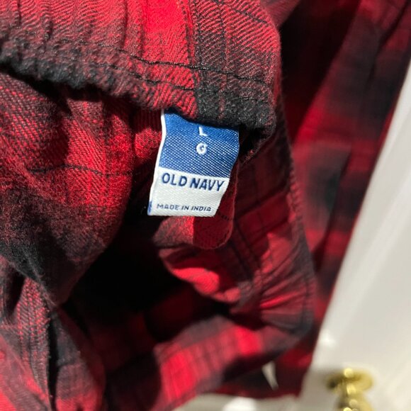 Sz L Men's Flannel Pajama Pants - Picture 4 of 5